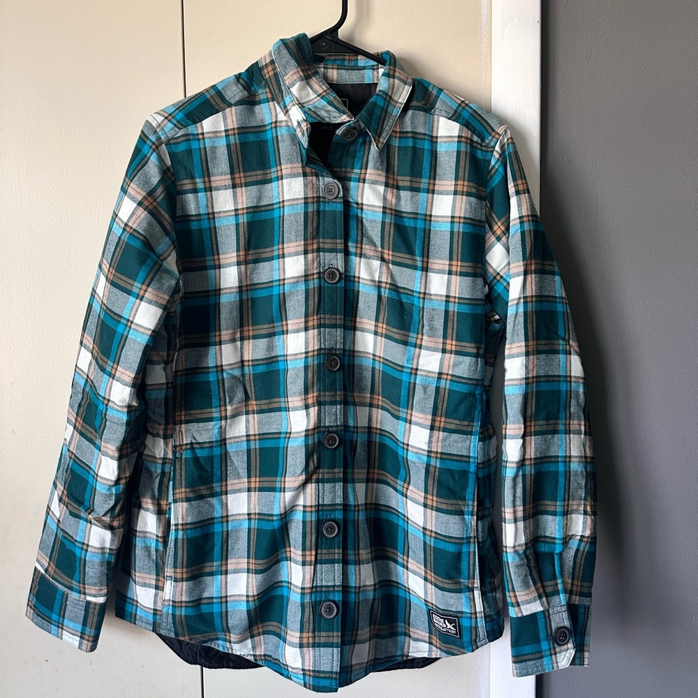 Eddie Bauer Women’s Plaid Shirt Jacket
